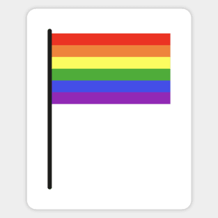 Rainbow flag LGBT Sticker